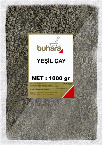Yeşil Çay Dökme 1000 gr
