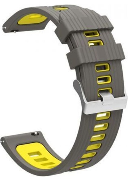 Tecno Watch 2 Kordon Spor Tarz Silikon KRD55 20MM