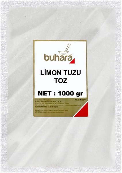 Limon Tuzu Toz 1000 gr