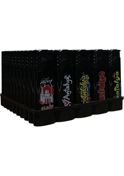 Rüzgarda Sönmeyen Antalya Logolu Pürmüz Çakmak modelleri