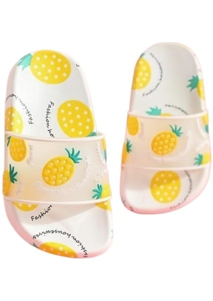 Ananas Desenli Çocuk Terlik