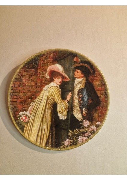 Duvar Dekorasyon Tabağı (Duvara Asılabilir Durumda)(Porselen) modelleri