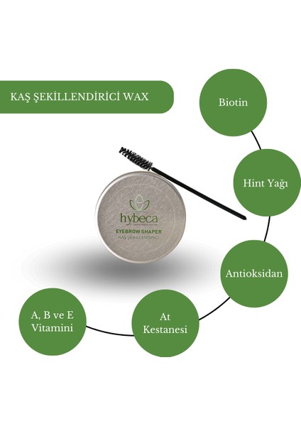 Kaş Şekillendirici ve Sabitleyici Wax