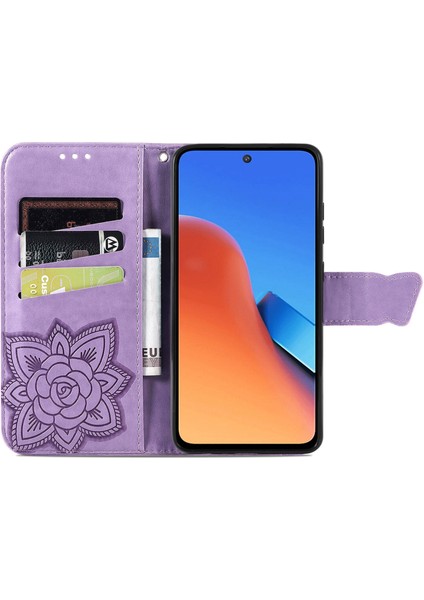 Xiaomi Redmi 12 4g Kelebek Kanatları Flip Darbeye Dayanıklı Deri Telefon Kılıfı (Yurt Dışından) modelleri