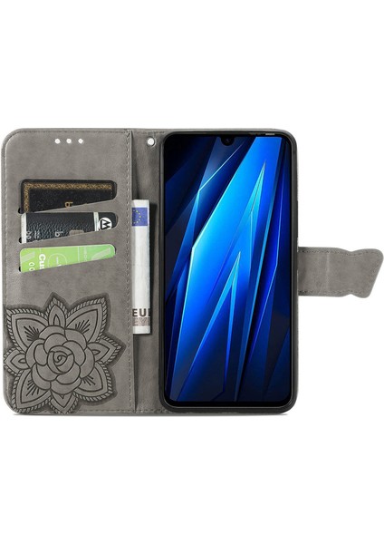 Tecno Pova 4 Pro Kelebek Kanatları Flip Darbeye Dayanıklı Deri Telefon Kılıfı (Yurt Dışından)