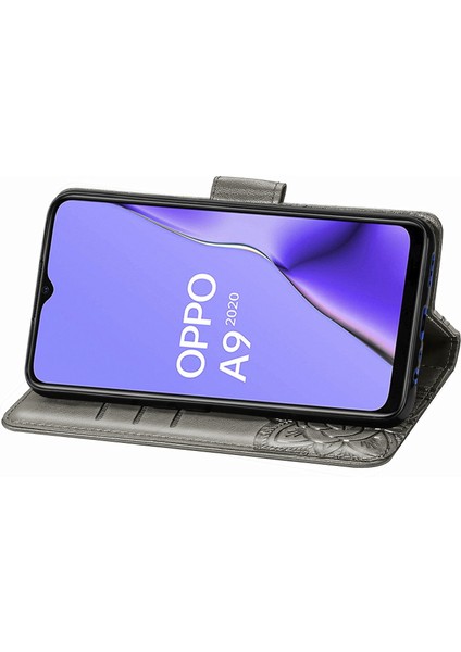 Oppo A9 2020/A5 2020 Kelebek Kanatları Flip Darbeye Dayanıklı Deri Telefon Kılıfı (Yurt Dışından) fırsatları