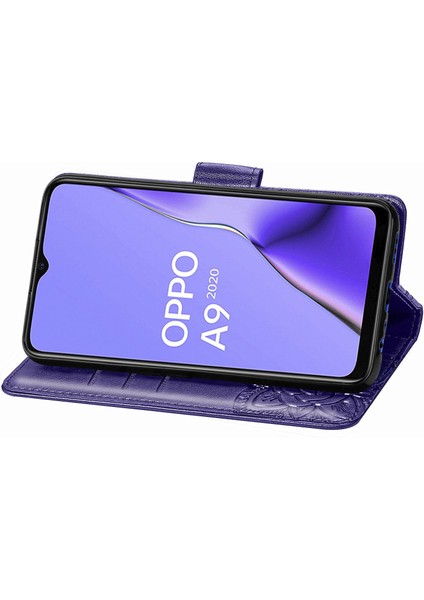 Oppo A9 2020/A5 2020 Kelebek Kanatları Flip Darbeye Dayanıklı Deri Telefon Kılıfı (Yurt Dışından) fırsatları