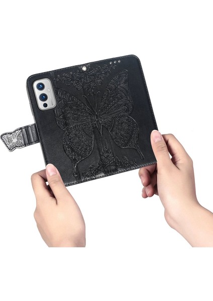 Oneplus 9 Kelebek Kanatları Flip Darbeye Dayanıklı Deri Telefon Kılıfı (Yurt Dışından) fırsatları