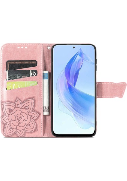 Honor 90 Lite Kelebek Kanatları Flip Darbeye Dayanıklı Deri Telefon Kılıfı (Yurt Dışından) modelleri