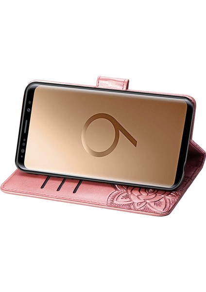 Galaxy S9 Kelebek Kanatları Flip Darbeye Dayanıklı Deri Telefon Kılıfı (Yurt Dışından) fırsatları