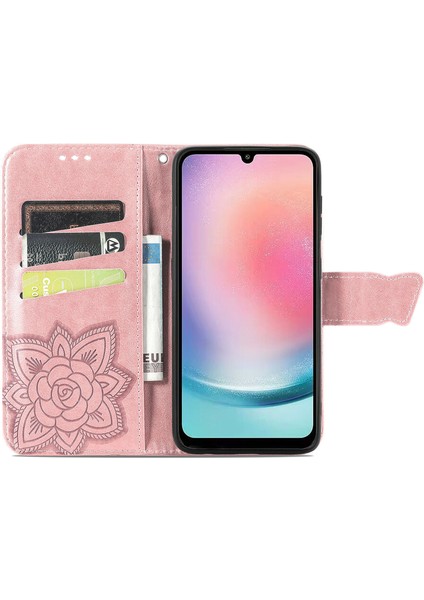 Galaxy A24 4g Kelebek Kanatları Flip Darbeye Dayanıklı Deri Telefon Kılıfı (Yurt Dışından) indirimleri