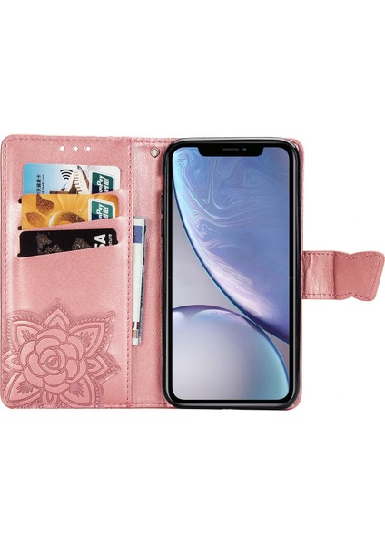 iPhone Xr Kelebek Kanatları Flip Darbeye Dayanıklı Deri Telefon Kılıfı (Yurt Dışından) fırsatları