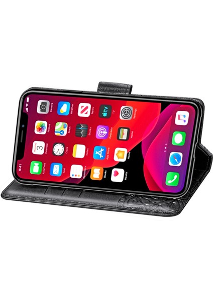 iPhone 11 Pro Kelebek Kanatları Flip Darbeye Dayanıklı Deri Telefon Kılıfı (Yurt Dışından) fırsatları
