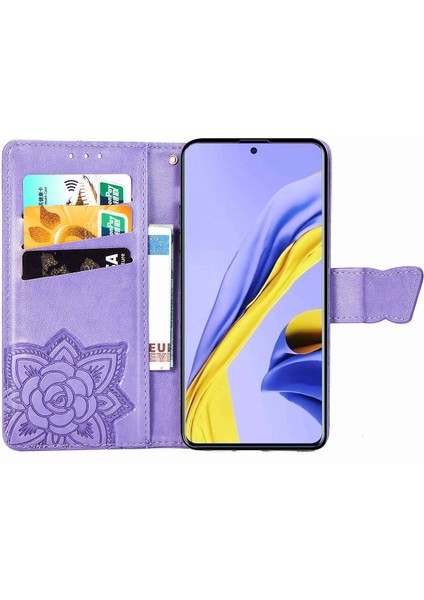 Galaxy A71 4g Kelebek Kanatları Flip Darbeye Dayanıklı Deri Telefon Kılıfı (Yurt Dışından) modelleri