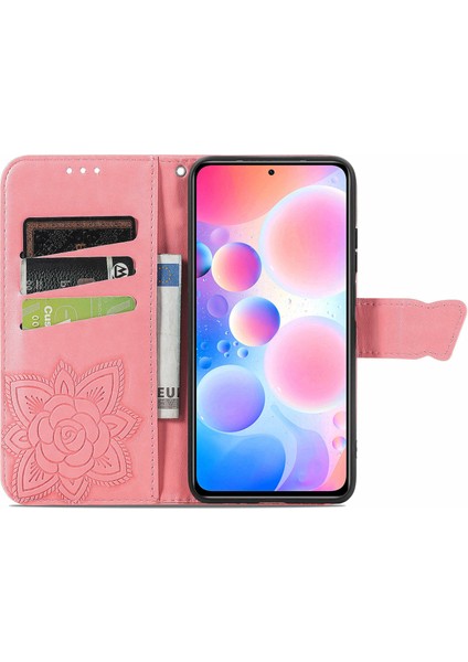 Xiaomi Redmi Note 10 Pro Kelebek Kanatları Flip Darbeye Dayanıklı Deri Telefon Kılıfı (Yurt Dışından) fırsatları