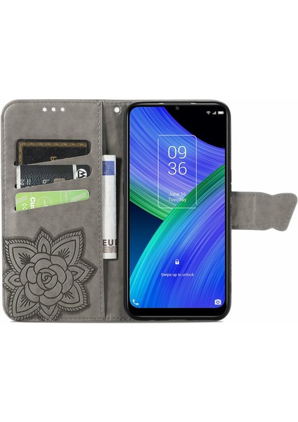 Tcl 20 R 5g Kelebek Kanatları Flip Darbeye Dayanıklı Deri Telefon Kılıfı (Yurt Dışından) modelleri