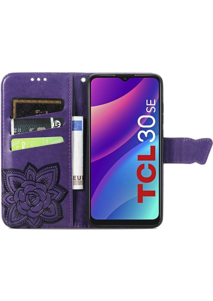 Tcl 30 Se Kelebek Kanatları Flip Darbeye Dayanıklı Deri Telefon Kılıfı (Yurt Dışından) modelleri
