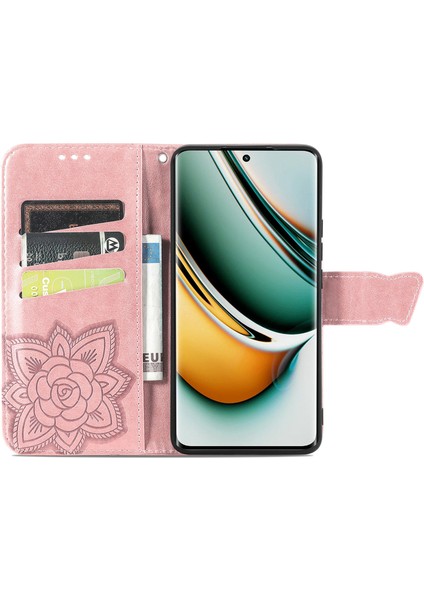 Realme 11 Pro Plus Kelebek Kanatları Flip Darbeye Dayanıklı Deri Telefon Kılıfı (Yurt Dışından) fırsatları