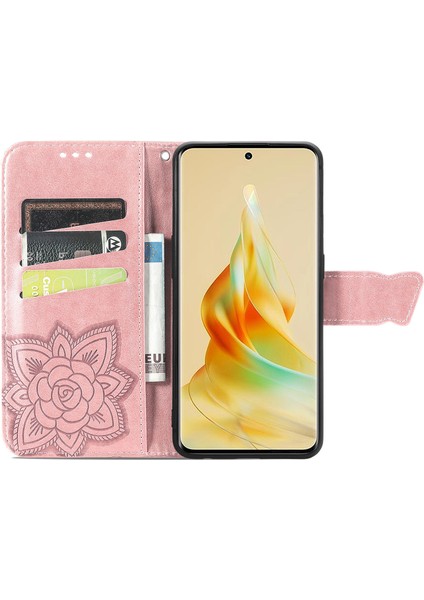 Oppo Reno 8t 5g Kelebek Kanatları Flip Darbeye Dayanıklı Deri Telefon Kılıfı (Yurt Dışından) indirimleri