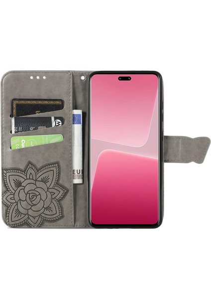 Xiaomi 13LITE Kelebek Kanatları Flip Darbeye Dayanıklı Deri Telefon Kılıfı (Yurt Dışından) modelleri