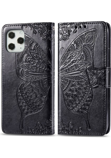 iPhone 12 Pro Max Kelebek Kanatları Flip Darbeye Dayanıklı Deri Telefon Kılıfı (Yurt Dışından) modelleri