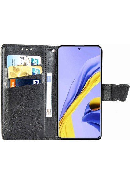 Galaxy A71 4g Kelebek Kanatları Flip Darbeye Dayanıklı Deri Telefon Kılıfı (Yurt Dışından) modelleri
