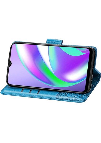 Realme C15/C12 Kelebek Kanatları Flip Darbeye Dayanıklı Deri Telefon Kılıfı (Yurt Dışından) fırsatları