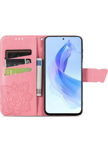 Honor 90 Lite Kelebek Kanatları Flip Darbeye Dayanıklı Deri Telefon Kılıfı (Yurt Dışından) modelleri