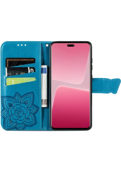 Xiaomi 13LITE Kelebek Kanatları Flip Darbeye Dayanıklı Deri Telefon Kılıfı (Yurt Dışından) modelleri
