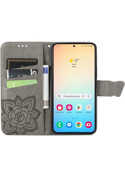 Galaxy S24 Plus Kelebek Kanatları Flip Darbeye Dayanıklı Deri Telefon Kılıfı (Yurt Dışından) fırsatları
