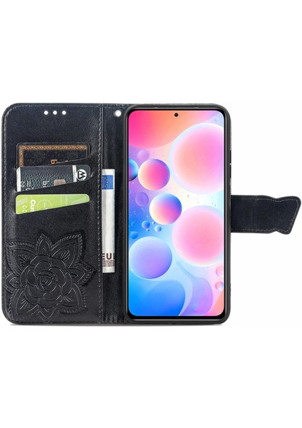 Xiaomi Redmi Note 10 Pro Kelebek Kanatları Flip Darbeye Dayanıklı Deri Telefon Kılıfı (Yurt Dışından) fırsatları