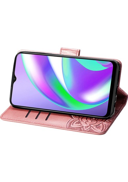 Realme C15/C12 Kelebek Kanatları Flip Darbeye Dayanıklı Deri Telefon Kılıfı (Yurt Dışından) fırsatları