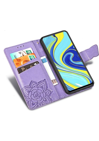 Xiaomi Redmi Note 9 Pro/9s Kelebek Kanatları Flip Darbeye Dayanıklı Deri Telefon Kılıfı (Yurt Dışından) indirimleri