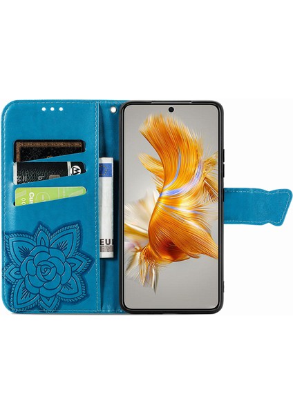 Huawei Mate 50 Kelebek Kanatları Flip Darbeye Dayanıklı Deri Telefon Kılıfı (Yurt Dışından) fırsatları
