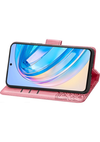 Honor X6A Kelebek Kanatları Flip Darbeye Dayanıklı Deri Telefon Kılıfı (Yurt Dışından) indirimleri