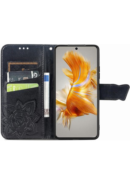 Huawei Mate 50 Kelebek Kanatları Flip Darbeye Dayanıklı Deri Telefon Kılıfı (Yurt Dışından) fırsatları