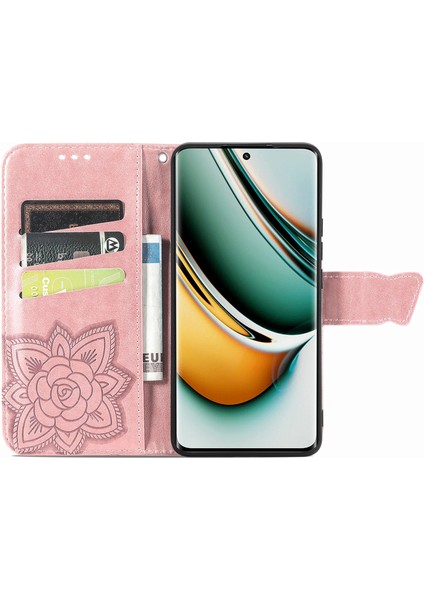Realme 11 Pro Kelebek Kanatları Flip Darbeye Dayanıklı Deri Telefon Kılıfı (Yurt Dışından) fırsatları