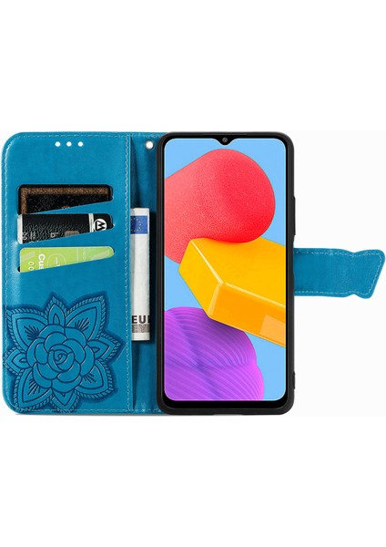 Galaxy M13 4g Kelebek Kanatları Flip Darbeye Dayanıklı Deri Telefon Kılıfı (Yurt Dışından) fırsatları