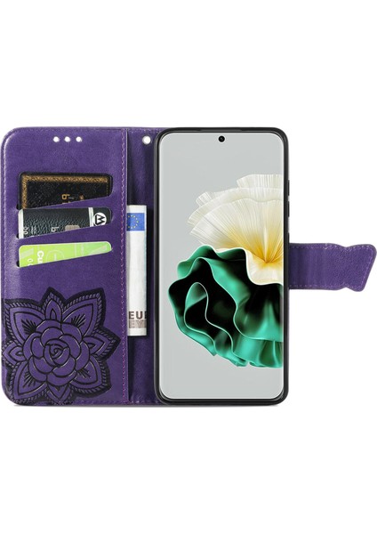 Huawei P60 Kelebek Kanatları Flip Darbeye Dayanıklı Deri Telefon Kılıfı (Yurt Dışından) fırsatları