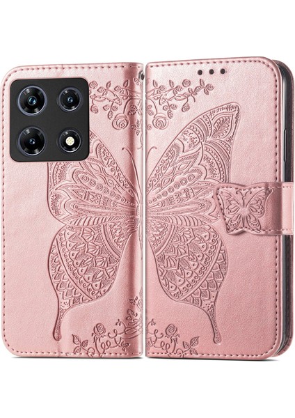 Infinix Note 30 Pro Kelebek Kanatları Flip Darbeye Dayanıklı Deri Telefon Kılıfı (Yurt Dışından) modelleri
