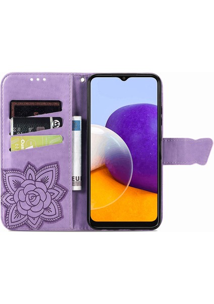 Galaxy A22 5g Kelebek Kanatları Flip Darbeye Dayanıklı Deri Telefon Kılıfı (Yurt Dışından) modelleri