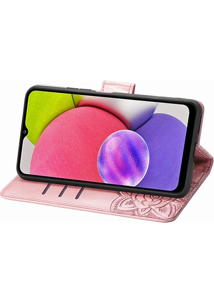 Galaxy A03S Kelebek Kanatları Flip Darbeye Dayanıklı Deri Telefon Kılıfı (Yurt Dışından) indirimleri