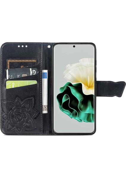 Huawei P60 Kelebek Kanatları Flip Darbeye Dayanıklı Deri Telefon Kılıfı (Yurt Dışından) fırsatları