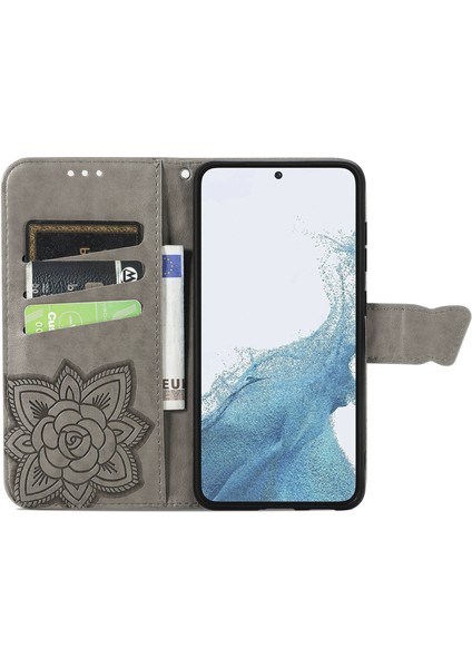 Galaxy S23 Plus Kelebek Kanatları Flip Darbeye Dayanıklı Deri Telefon Kılıfı (Yurt Dışından) fırsatları