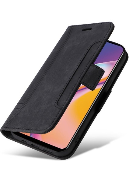 Oppo A94 4g Tpu Deri Manyetik Cüzdan Kapak Çevirin Kart Yuvaları (Yurt Dışından) indirimleri
