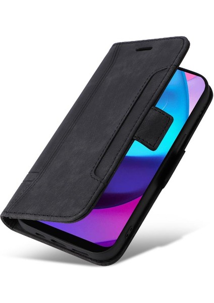 Motorola Moto E20/E30/E40 Kart Yuvaları Için Kılıf Cüzdan Kapak Kapak Tpu (Yurt Dışından) indirimleri