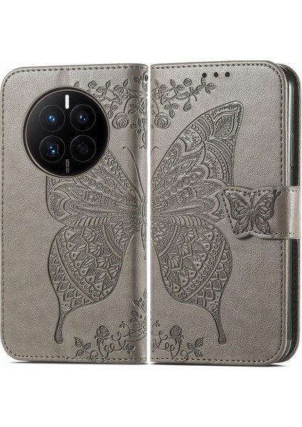 Huawei Mate 50 Kelebek Kanatları Flip Darbeye Dayanıklı Deri Telefon Kılıfı (Yurt Dışından) modelleri