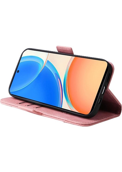 Onur X8 5g Için Kılıf Cüzdan Kapak Çevirin Tpu Deri Manyetik Kart Yuvaları (Yurt Dışından)