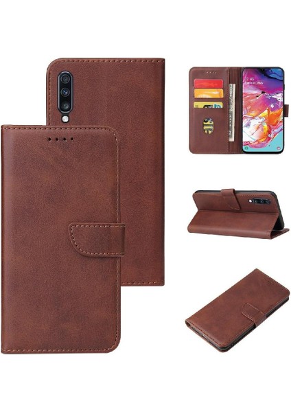 Galaxy A70 Kart Ekleme Manyetik Karbon Fiber Kart ile Kılıf (Yurt Dışından)