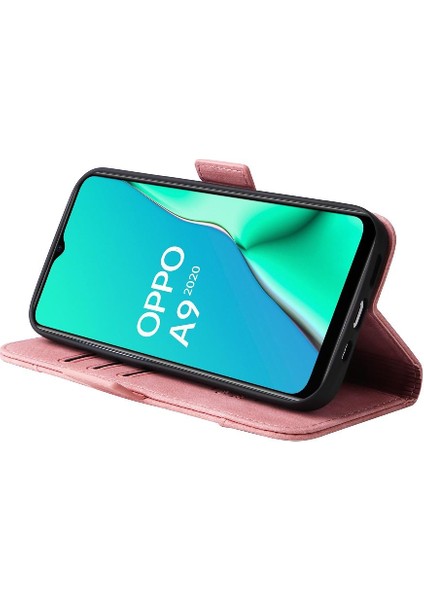 Oppo A9 2020 Kart Yuvaları Için Kılıf Tpu Deri Manyetik Cüzdan Kapak Çevirin (Yurt Dışından) indirimleri